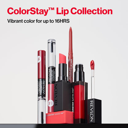 Revlon ColorStay Satin Ink Liquid Lipstick | Longlasting 16 Hrs| Smudge Proof | Vitamin E- Your Majesty 5ml