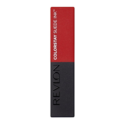 Revlon Lipstick ColorStay Suede Ink Built-in Primer Infused with Vitamin E Waterproof Smudge-proof Matte Color 016 Bread Winner 0.09 oz.