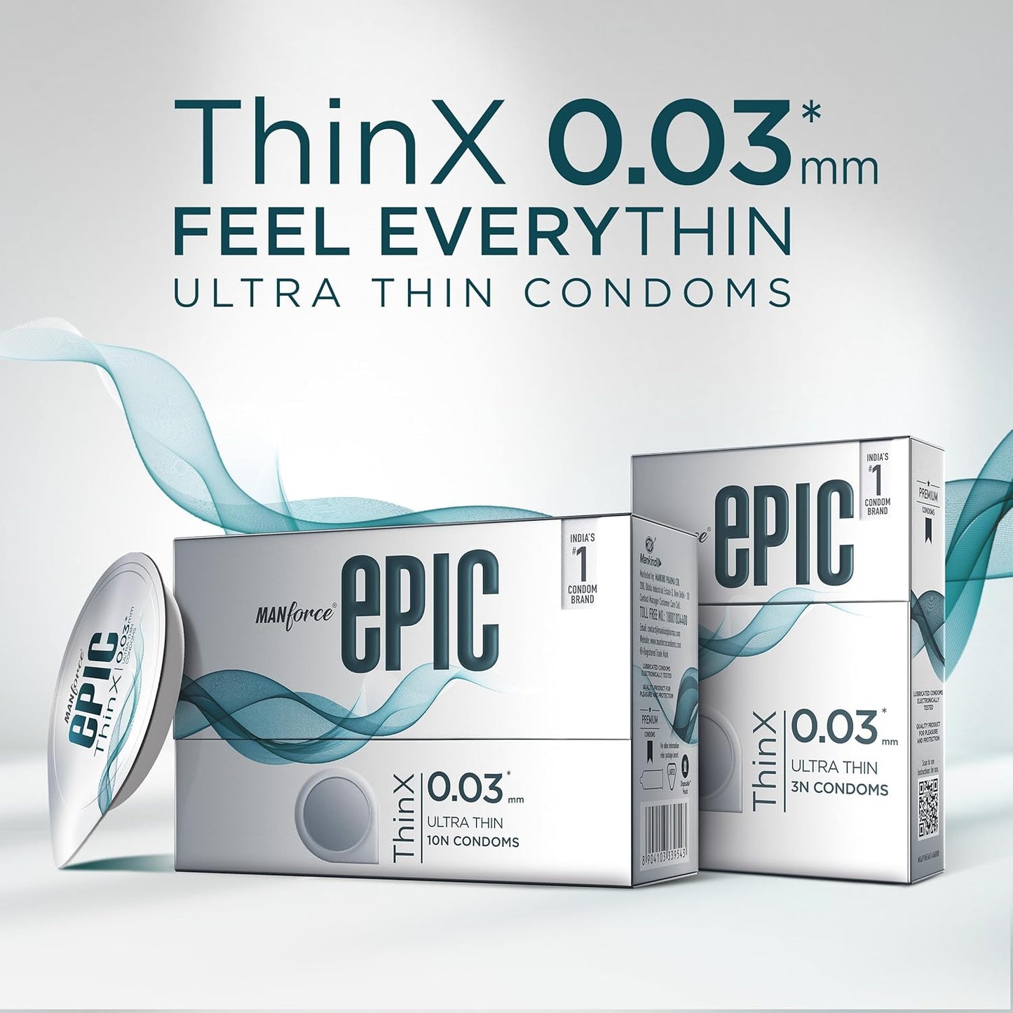 Manforce Epic Staylong spray + Epic ThinX 3s