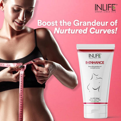 INLIFE BEC Cream for Women  Body Massage Cream with Fenugreek Nigella Sativa Aloe Vera  100g Tube