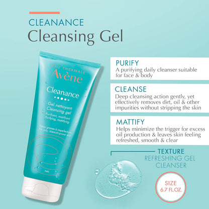 EAU THERMALE AVENE Cleanance Cleansing Gel 200Ml