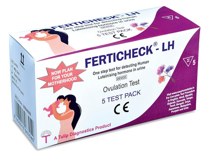 Ferticheck LH One step Ovulation Kit  (5 Tests Pack of 1)