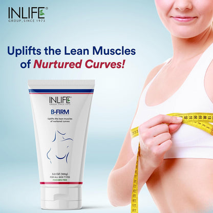 INLIFE BFC Cream for Women  Body Massage Cream with Fenugreek Nigella Sativa Aloe Vera  100g Tube