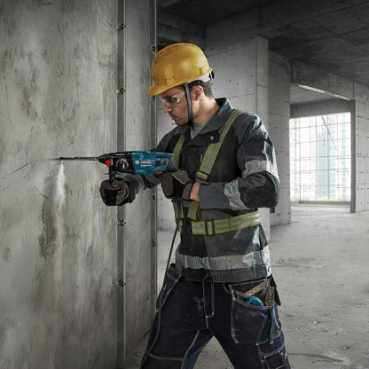 Bosch GBH 220 Corded Electric Rotary Hammer with SDS Plus  720W   2 J  2.3 Kg  3 Modes  For Concrete  Metal & Wood + Carrying case  1 Year Warranty