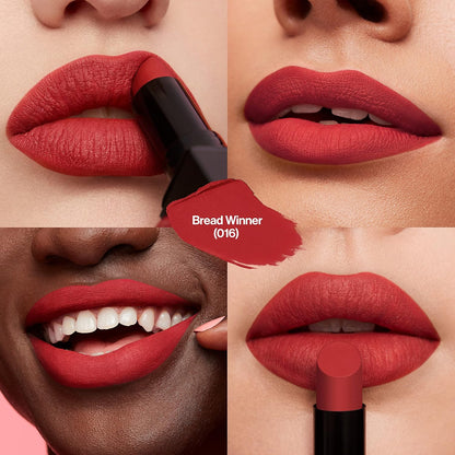 Revlon Lipstick ColorStay Suede Ink Built-in Primer Infused with Vitamin E Waterproof Smudge-proof Matte Color 016 Bread Winner 0.09 oz.