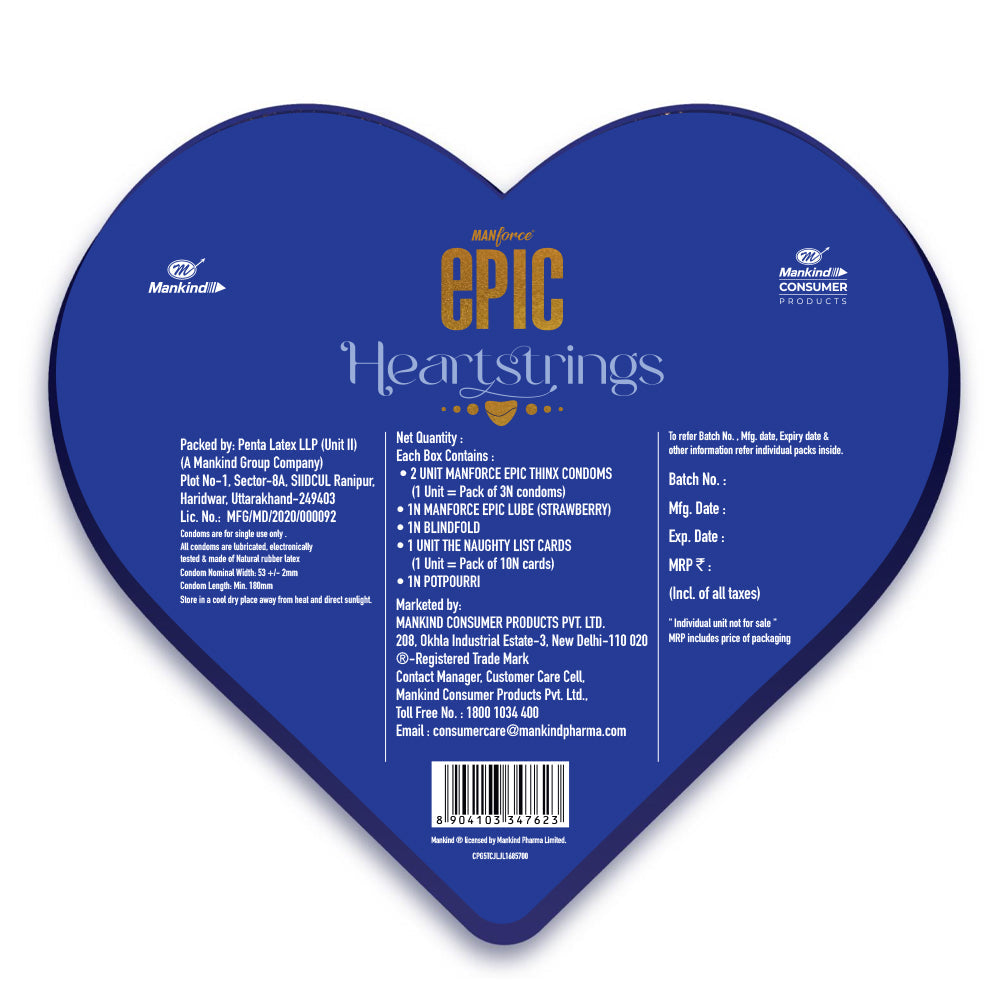 Manforce Epic Heart Strings - Couple’s Gift Box ❤️🎁