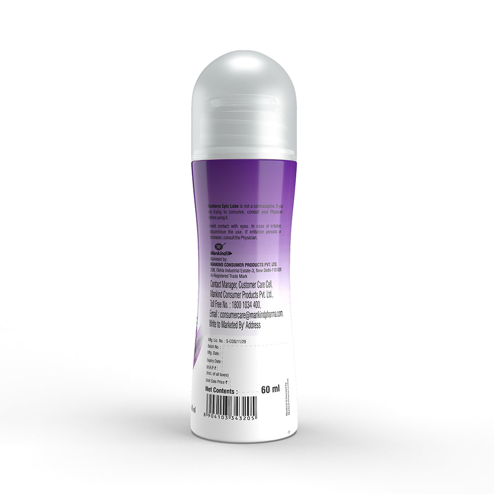 Manforce Sunny Ribbed & Dotted Condoms (10 Pack) + Lavender Lube