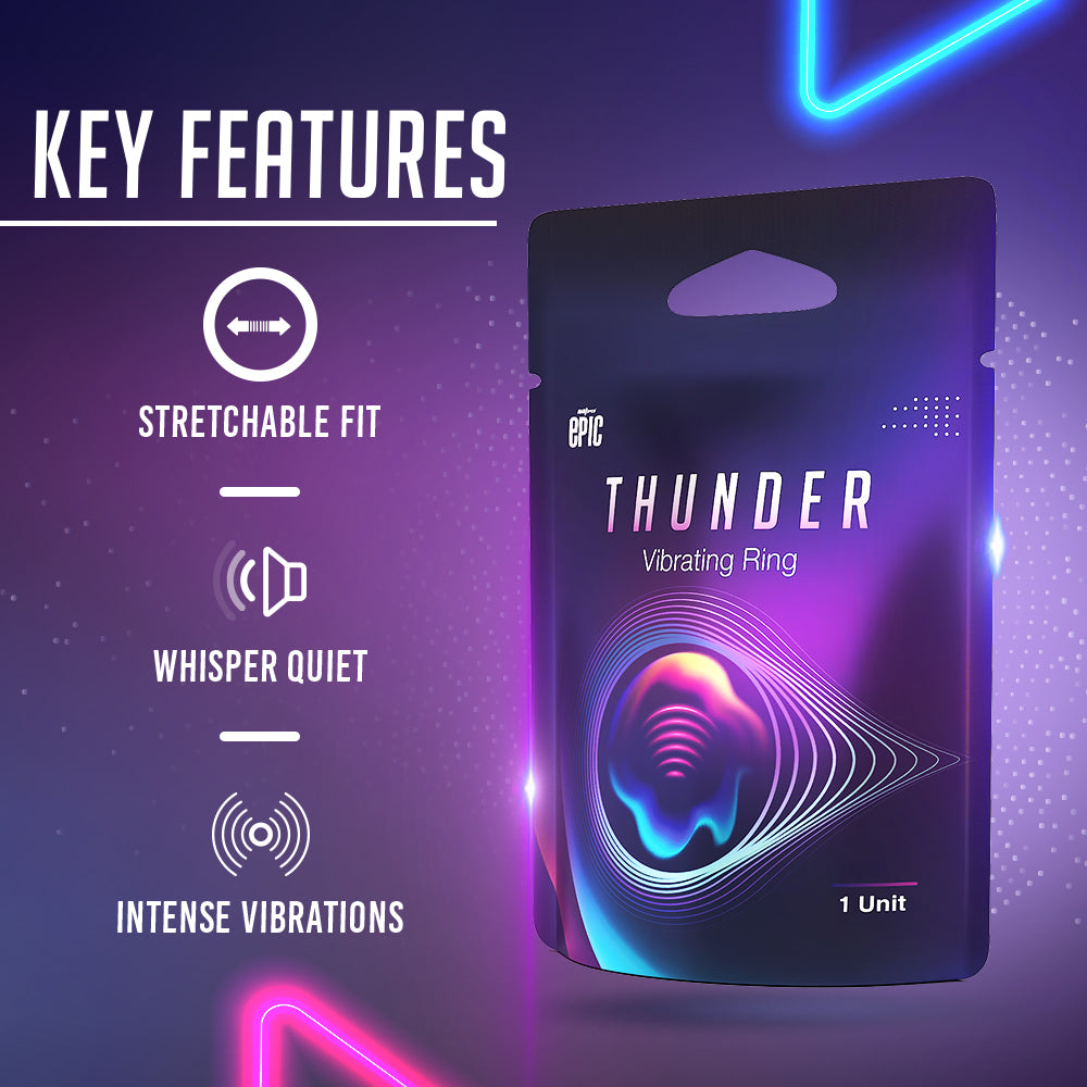 Manforce Epic Thunder Ring + Litchi Aloe Vera Lube