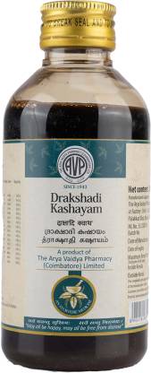 THE ARYA VAIDYA PHARMACY (COIMBATORE) LIMITED AVP Drakshadi Kashayam - 200ML