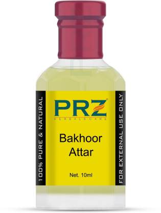 PRZ Bakhoor Attar Roll-on For Unisex (10 ML) - Pure Natural Premium Quality Perfume (Non-Alcoholic) Floral Attar  (Islamic Bakhur)