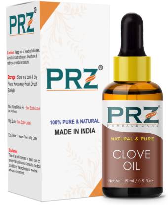 PRZ Clove Essential Pure Natural Aromatherapy & Therapeutic Grade For Skin Care & Hair Care Hair Oil  (15 ml)