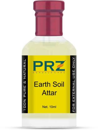 PRZ Earth Soil Attar Roll-on For Unisex (10 ML) - Pure Natural Premium Quality Perfume (Non-Alcoholic) Floral Attar  (Floral)