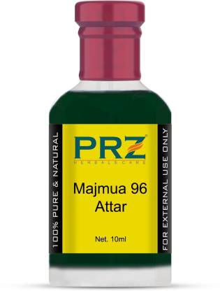 PRZ Majmua 96 Attar Roll-on For Unisex (10 ML) - Pure Natural Premium Quality Perfume (Non-Alcoholic) Floral Attar  (Floral)