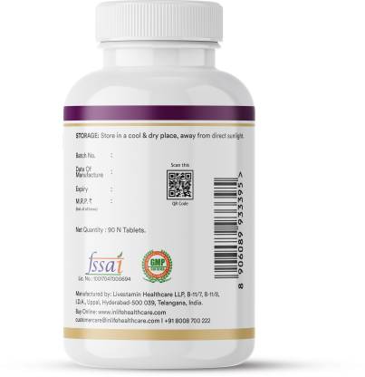 Inlife Multi Collagen Complex Supplement | 5 Peptides I II III V & X for Skin & Hair  (90 Tablets)