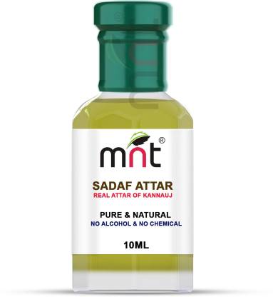 MNT Sadaf Attar For Unisex Long Lasting & Alcohol Free (10ml) - Pure Natural & Premium Quality Roll-on Floral Attar  (Natural)