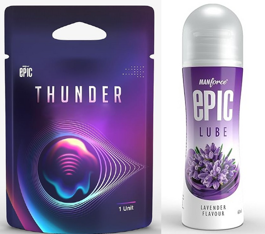 Manforce Epic Thunder Ring + Lavender Lube