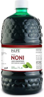 Inlife Noni Juice Concentrate with Garcinia Cambogia & Aloe Vera (1 Litre)  (1 L)