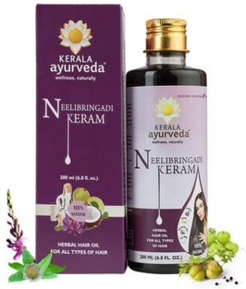 Kerala Ayurveda Neelibringadi Keram Hair Oil  (200 ml)