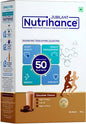 JUBILANT Nutrihance Complete Nutritional Drink Balanced with 50 Vital Nutrients | Nutrition Drink  (400 g  Chocolate Flavored)