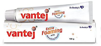 Vantej Toothpaste for Sensitive Teeth Dentist recommended sensitivity toothpaste for everyday use - 100g white