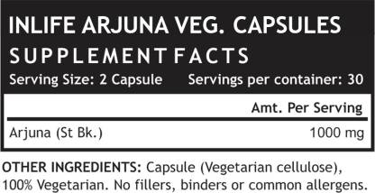 इनलाइफ अर्जुन एक्सट्रैक्ट (60 वेज कैप्सूल (60 नं)
