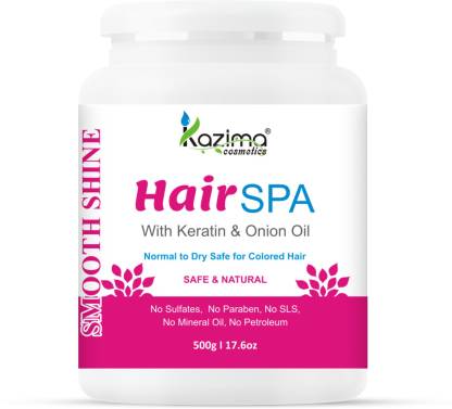 KAZIMA Hair SPA with Keratin & Onion Oil for Smooth Shiny & Silky Hair  (500 g)