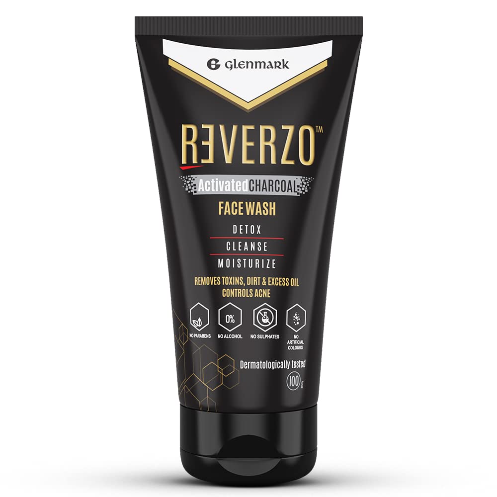 Reverzo Activated Charcoal Facewash Face Wash  (100 g)