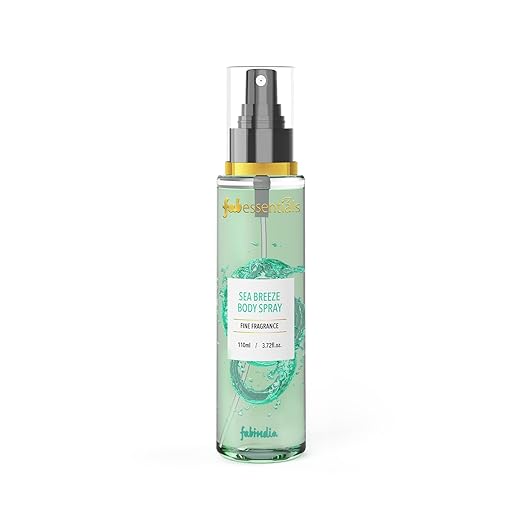 Fabessentials Sea Breeze Body Spray | Fine Fragrance for Refreshing Energising & Rejuvenating Skin All-Day Long - 110 ml