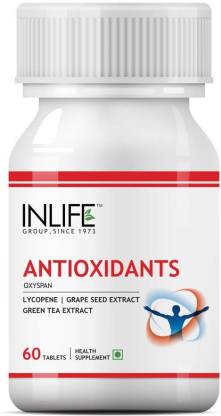 Inlife Antioxidants  60 Tablets with Lycopene  Immune Booster Supplement  (60 No)