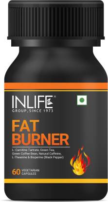 Inlife Fat Burner Extract Weight Keto Supplement for Women Men - 60 Vegetarian Capsules  (60 No)