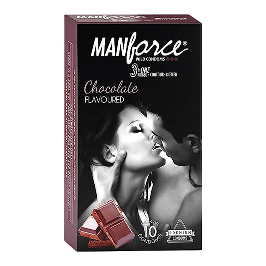 MANFORCE WILD CONDOMS (CHOCOLATE) 10S