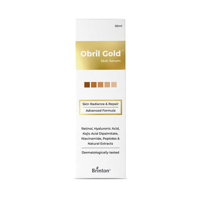 Brinton Obril Gold Skin Serum for Pigmentation & Skin whitening 30 Ml