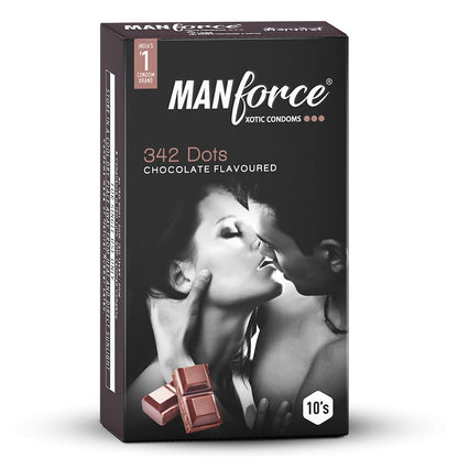 MANFORCE WILD CONDOMS (CHOCOLATE) 10S