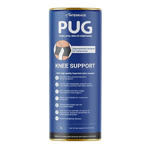 PUG Knee Support 1 ஜோடி அளவு XXL பேக் ஆஃப் 1