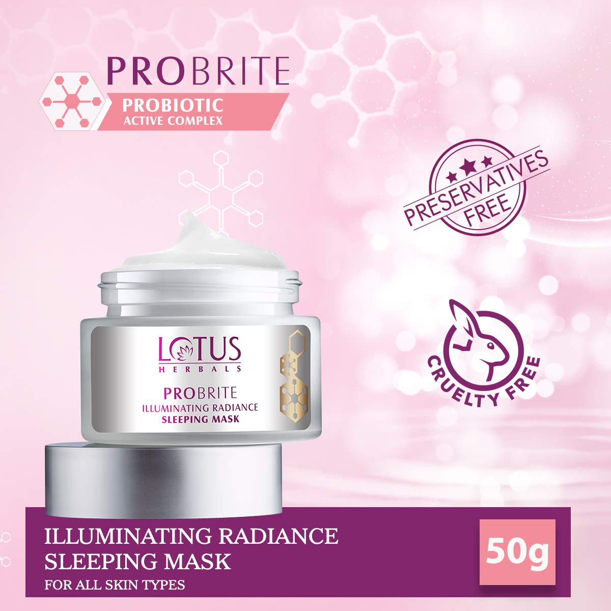 Lotus Herbals Probrite Illuminating Radiance Sleeping Mask 50g