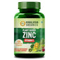 Himalayan organic Plant Based Zinc With Vitamin C Supplement | Digestive Health | Improve Iron Absorption | Double Antioxidant & Immune Support - 120 Veg Capsules