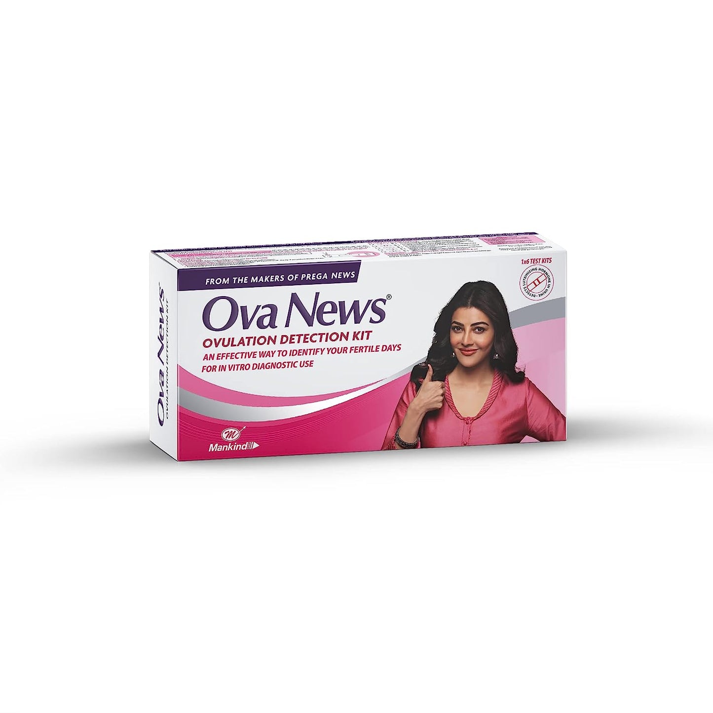 Ova News Ovulation Detection Kit for women planning pregnancy - 5 strips by Mankind