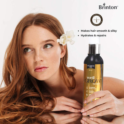 Brinton Wellgrow Anti Hair Loss Serum For Hair Care For Men & Women 60 ml