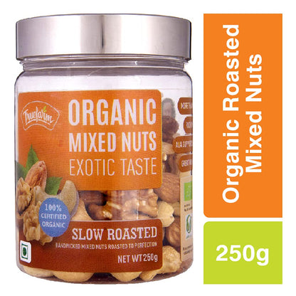 Organic Roasted Mixed Nuts (250g)