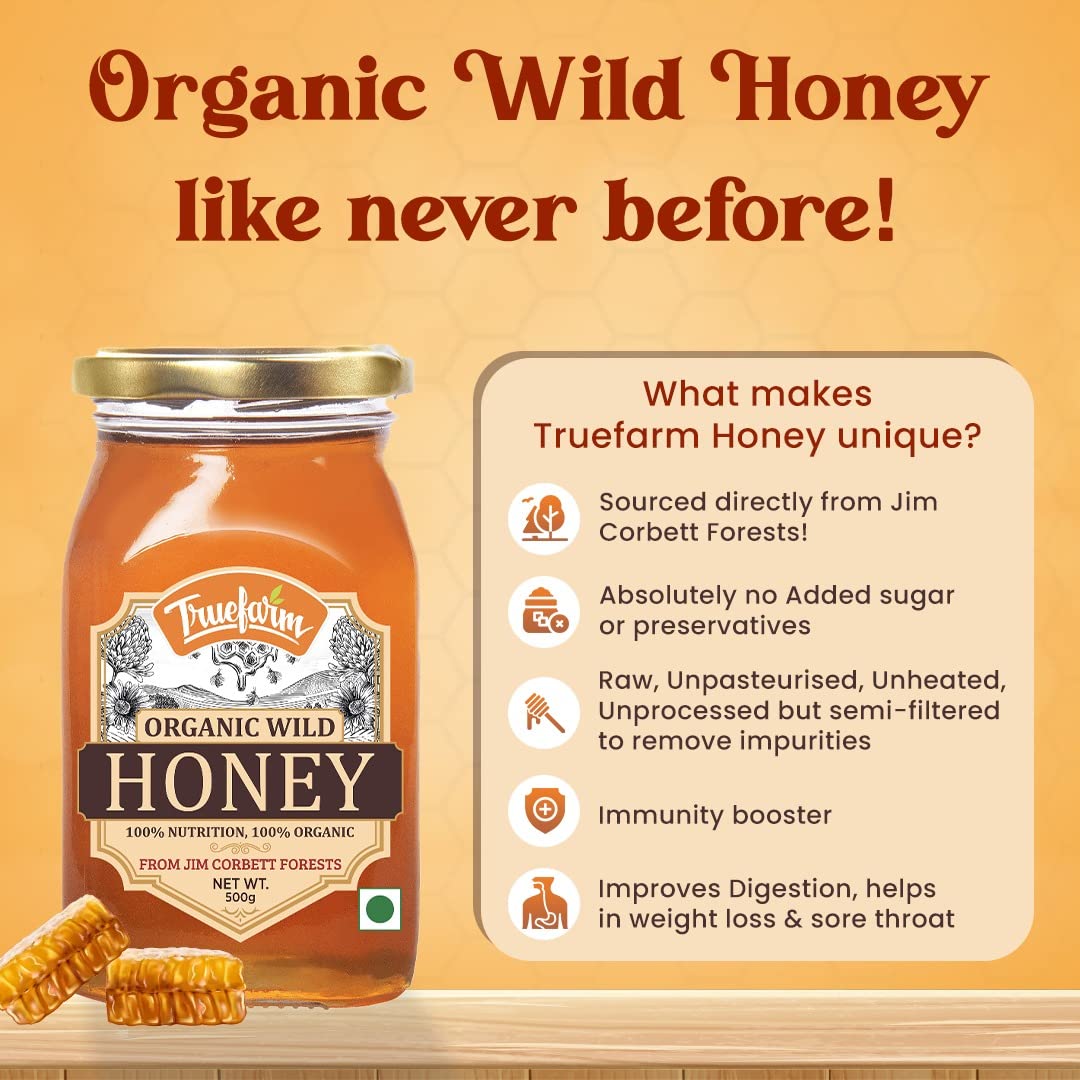 Organic Wild Honey (500g)