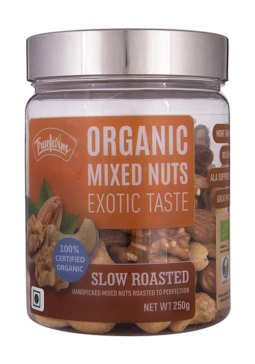 Organic Roasted Mixed Nuts (250g)