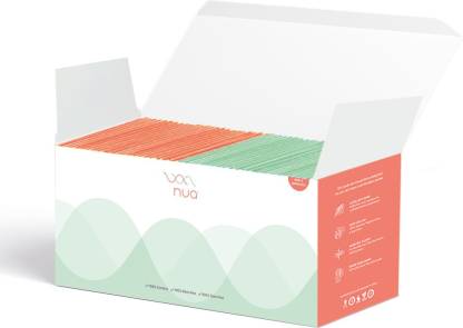 Nua Sanitary Pads Combo Sanitary Pad  (Pack of 50)