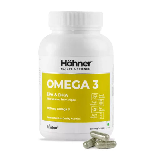 Hohner Omega 3 Fish Oil Triple Strength 1000mg | 60 Capsules