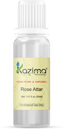 KAZIMA Rose Perfume For Unisex Pure - Pure Natural (Non-Alcoholic) Floral Attar  (Rose)